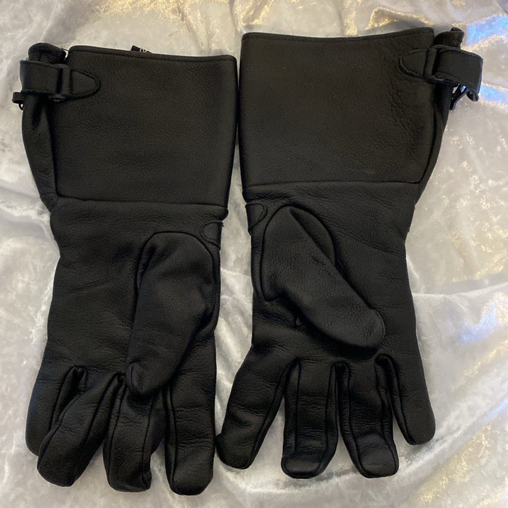 Men leather motorcycle gloves XL - Picture 2 of 4